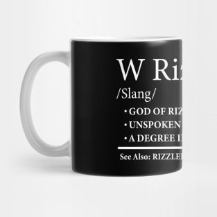 W Rizz Meaning Definition Funny Meme Quote Mug